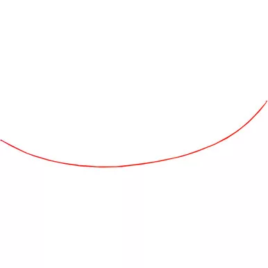 Viper FIB-19R Viper Replacement Fibers, .019, 12 Inches, Red, 3 Pack