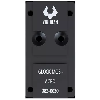 Viridian 982-0030 RFX44 & RFX45 Adapter Mounting Plate for Glock MOS Handguns