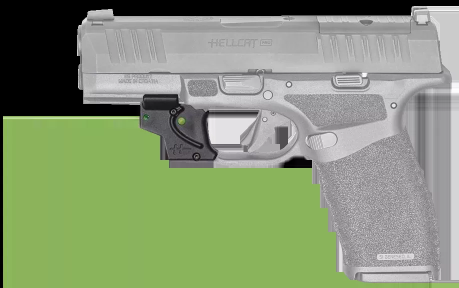 Viridian E-Series w/Green Laser Fits Springfield Hellcat Pro