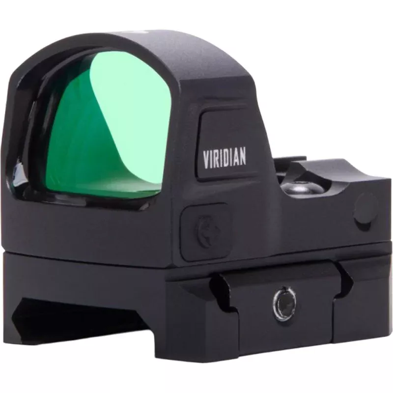 Viridian RFX15 Reflex Sight 1×17 Micro Green Dot SHIELD Mounting Black