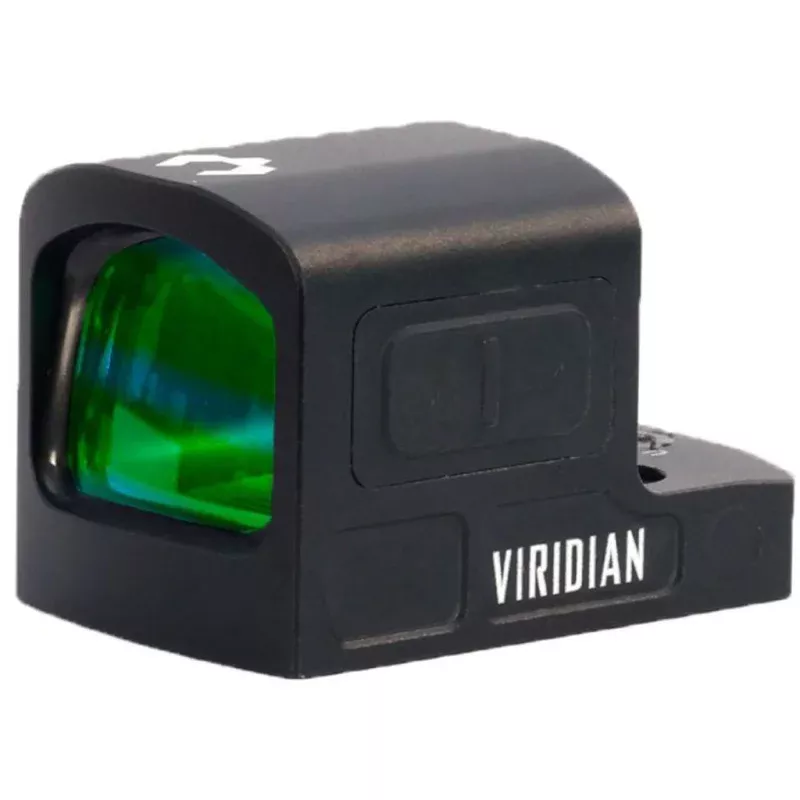 Viridian RFX42 Reflex Sight Closed Emitter Green Dot SHIELD Mounting Black