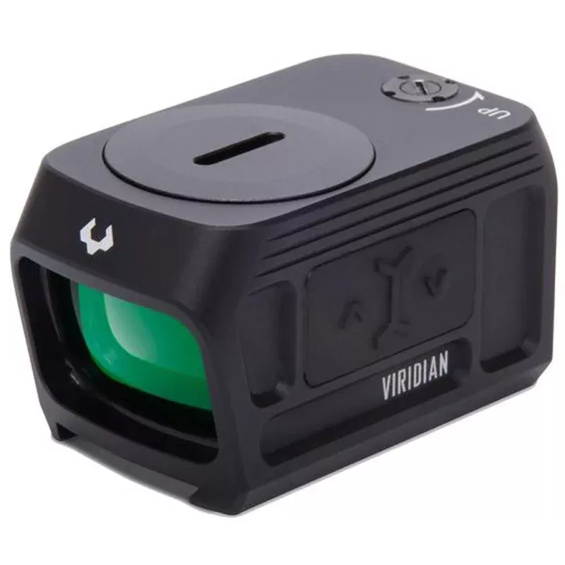 Viridian RFX45 Pro Reflex Sight Closed Emitter Green Dot Sight RMR Adapter Black