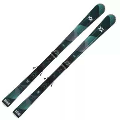 VOLKL Shine 76 + vMotion 10 Lady Green Binding Skis (V2511055.504)