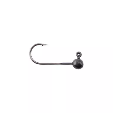 Voodoo Custom Tackle Round Jighead 5Pk Black 1/16oz