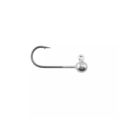 Voodoo Custom Tackle Round Jighead 5Pk Nickel Plated 1/16oz