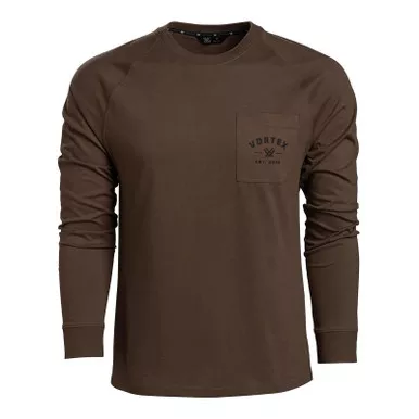 VORTEXMen's Outland Heavyweight Long Sleeve Pocket T-Shirt (225-01)
