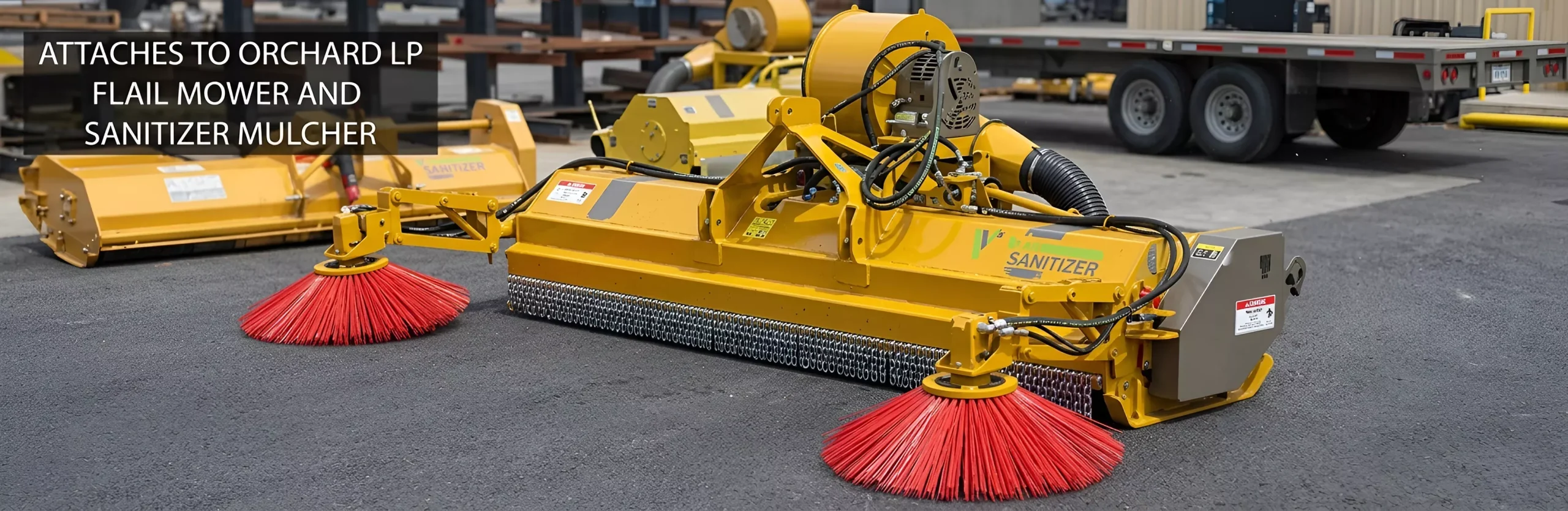Vrisimo Berm Brush | Model BR-42 | Brush Diameter 42″ | 40–60 HP | For Tractors