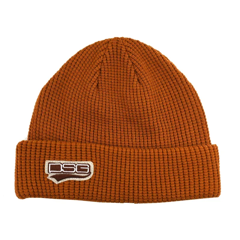 Waffle Knit Beanie|Fawn&Deep Waters&Moonflower&Poppy|One Size