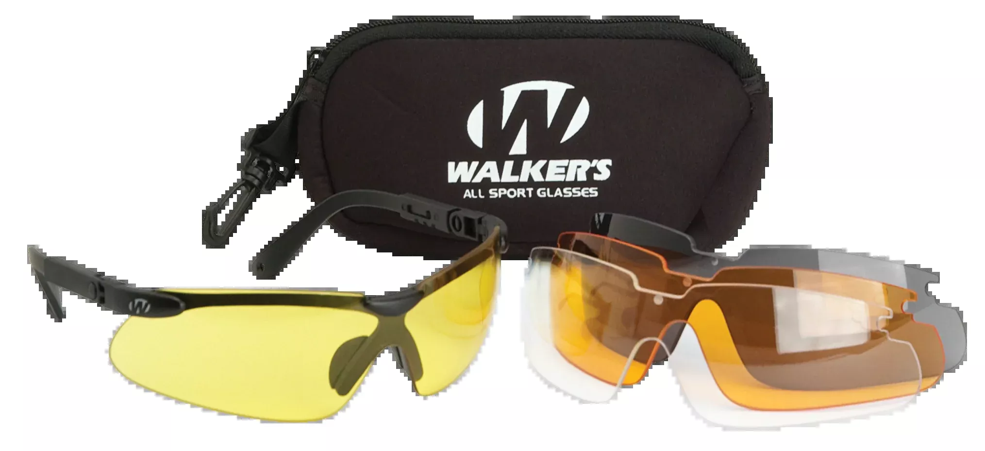 Walker's Sprt Glasses W/lens Kit