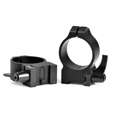 Warne 14TLM Maxima Vertical Split QD 30mm Rings for Tikka 3TX 3T 695, Medium, Matte Black