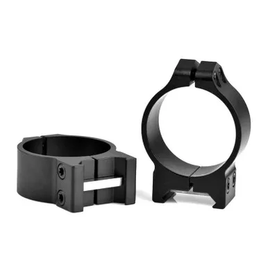 Warne 221M Maxima Vertical Split Fixed 34mm Rings, Medium, Matte Black