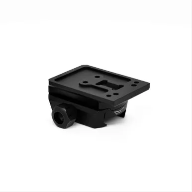 Warne 6104M Red-Dot Riser, Holosun AEMS, Black