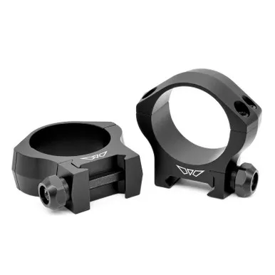 Warne 7220M Mountain Tech Lightweight 34mm Rings, Low, Matte Black