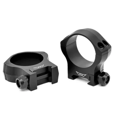 Warne 7221M Mountain Tech Lightweight 34mm Rings, Medium, Matte Black