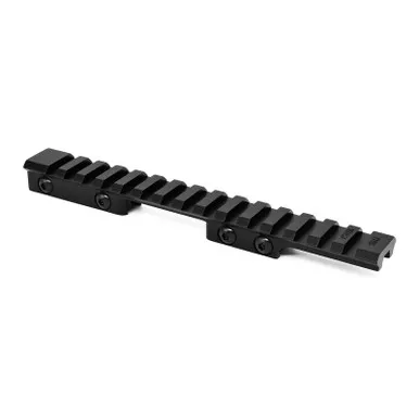 Warne 7755M Mountain Tech 11mm Picatinny Rail Adapter for CZ 455 452, 15MOA, Matte Black