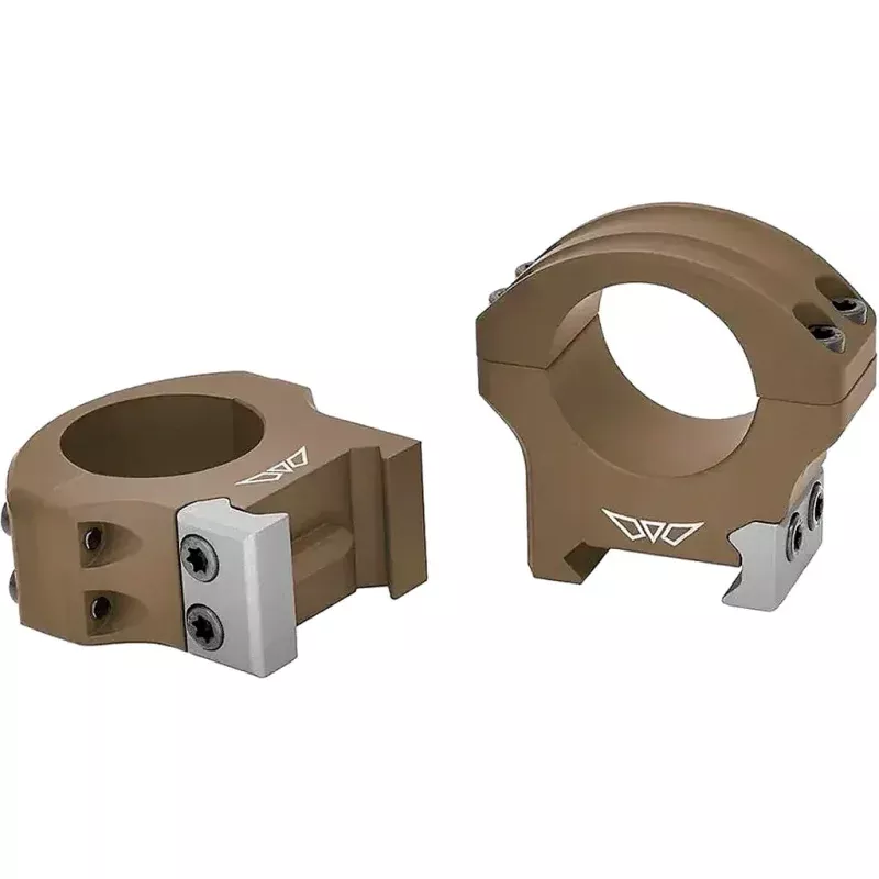 Warne Hyperlite Scope Rings Dark Earth 30mm Medium