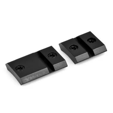 Warne M858/918M Maxima Two-Piece Steel Base for Ruger 10/22, Matte Black