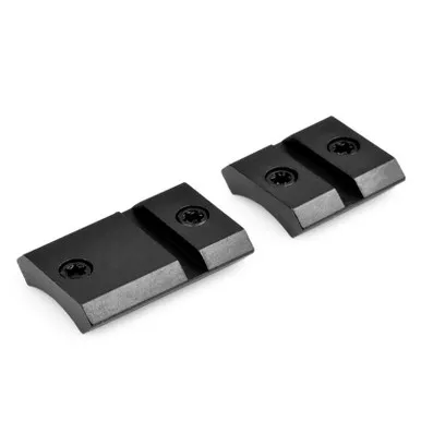 Warne M888/842M Maxima Two-Piece Steel Base for Cooper 21 36 38 57, Matte Black