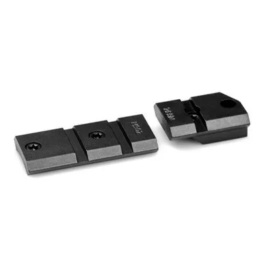 Warne M902/832M Maxima Two-Piece Steel Base for Mauser 98 Unaltered, Matte Black
