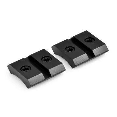 Warne M956/956M Maxima Two-Piece Steel Base for Remington 504 547, Matte Black