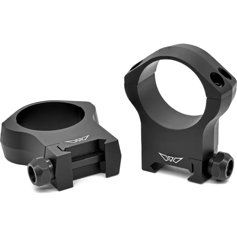 Warne Mountain Tech Scope Rings Matte Black 34mm Ultra High