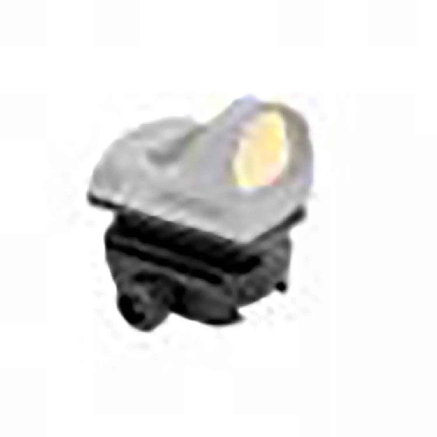 Warne Red Dot Riser T1 Interface For MSR Co-Witness Riser Base Mount Black Anodized Aluminum