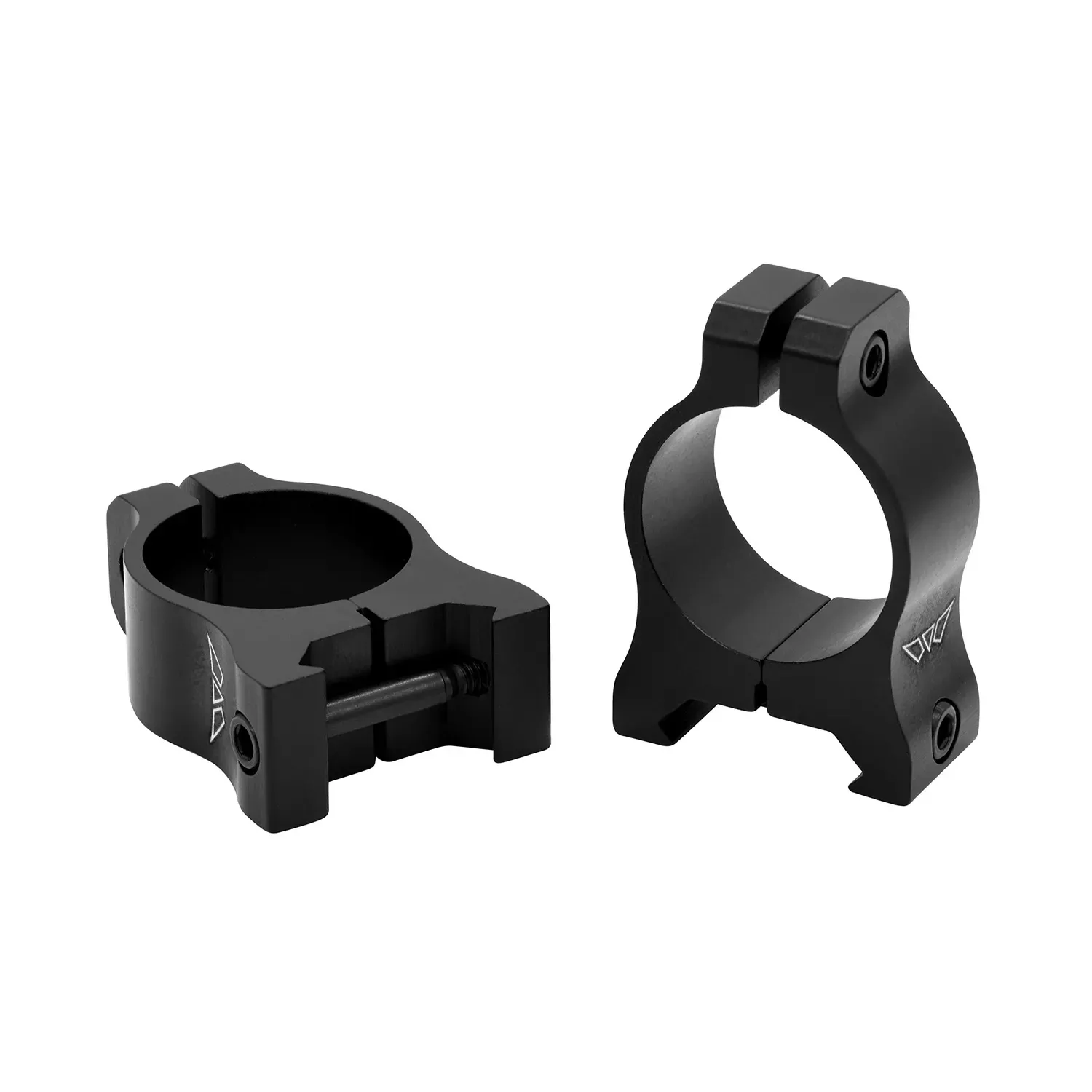 Warne Vapor Scope Ring Set Fixed For Rifle Maxima/Weaver/Picatinny Low 1″ Tube
