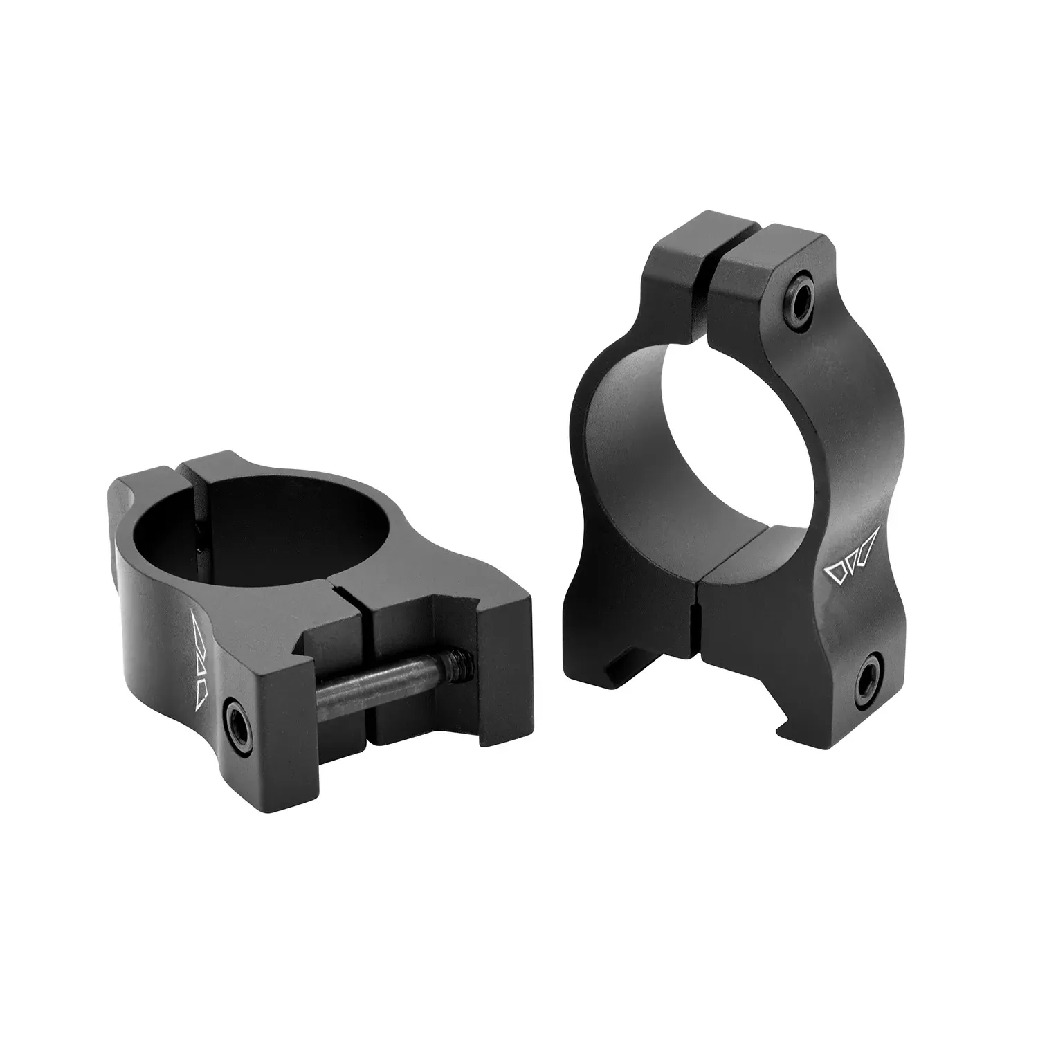 Warne Vapor Scope Ring Set Fixed For Rifle Maxima/Weaver/Picatinny Medium 1″ Tube