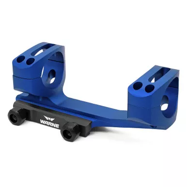 WARNE XSKEL Gen 2 Extended Skeletonized 1in MSR Blue Mount (XSKEL1BU)