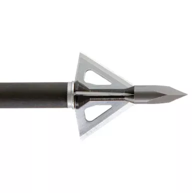 Wasp 2100 Drone Broadheads, 3 Blade, 100 Grain, Silver, 3 Pack