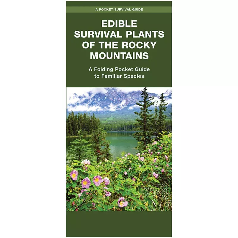Waterford Press Edible Survival Plants Rocky M – Compact Guide for Foraging