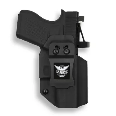 We The People Holsters WTP-R07 Red Dot Optic Cut IWB Holster for Glock 43 43X, Right Hand
