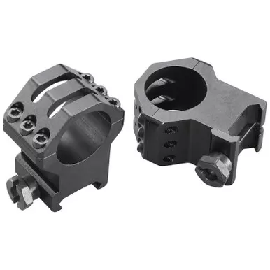 Weaver 48353 Six-Hole 1" Skeleton Rings, XX-High, Matte Black