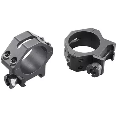 Weaver 48364 Four-Hole 30mm Skeleton Rings, Low, Matte Black