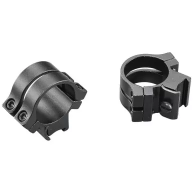 Weaver 49053 Quad Lock Detachable 1" Rings, Tip-Off, Matte Black