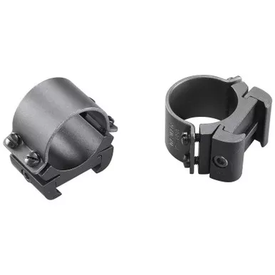 Weaver 49143 Sure Grip Windage Adjustable 1" Rings, Medium, Matte Black