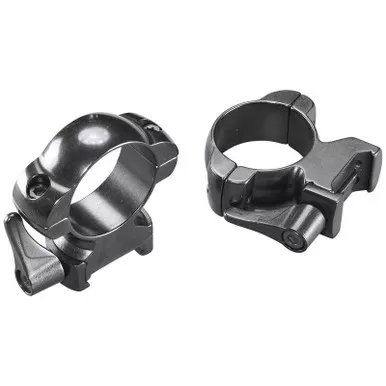 Weaver 49325 Lever Lok™ 1" Top Mount Rings, Medium, Matte Black