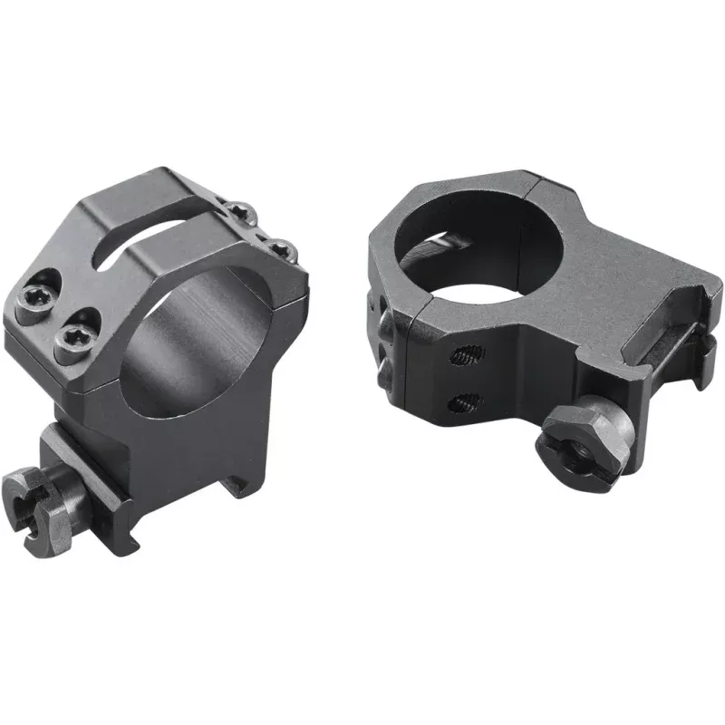 Weaver Classic 4-Hole Skeleton Rings Matte Black 1-Inch XXHigh Clamshell Pack
