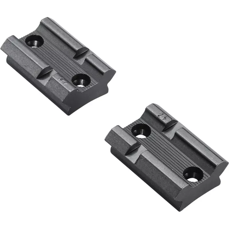 Weaver Classic Aluminum Base Pair for Browning ABolt – Matte Black, Model 1213171