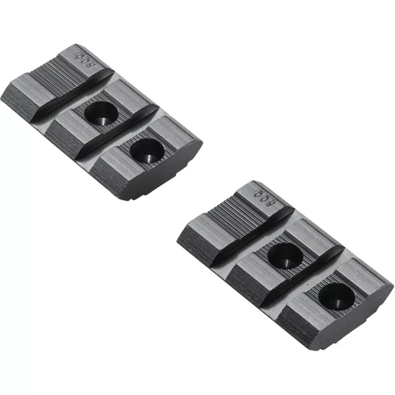 Weaver Classic Aluminum Base Pair for Mossberg 500 – Matte Black, Part Number 1213276