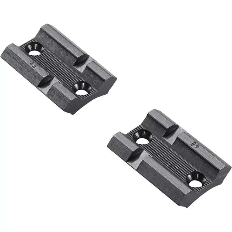 Weaver Classic Aluminum Base Pair for Savage 110 with AccuTrigger * Matte Black