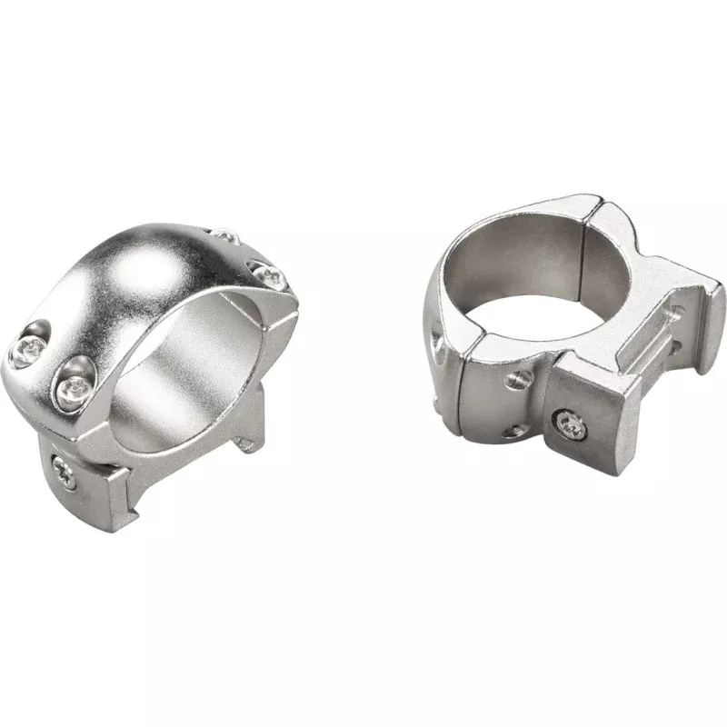 Weaver Grand Slam Steel Rings Silver 1-Inch Medium Clamshell Pack