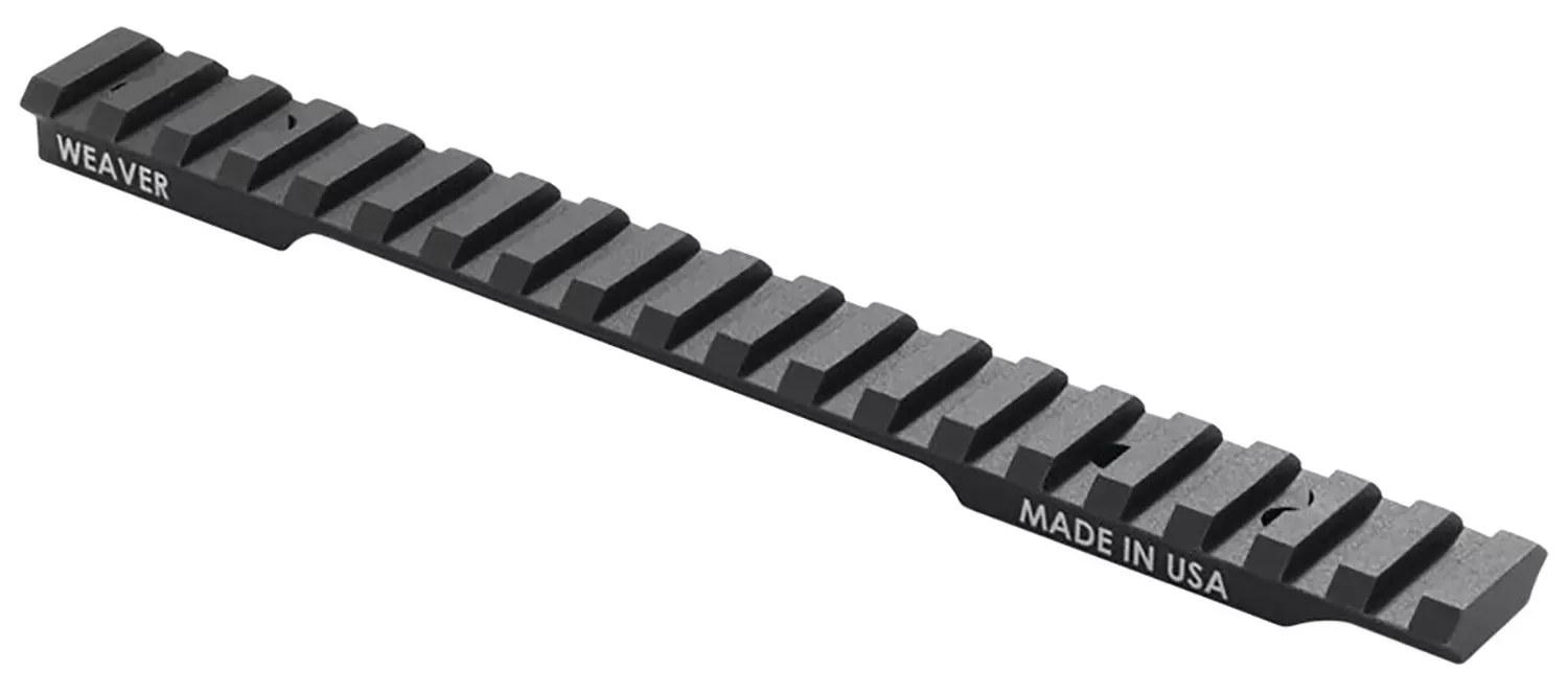 Weaver Mounts Extended Multi-Slot Base Black Anodized Savage Axis I/II 20 MOA