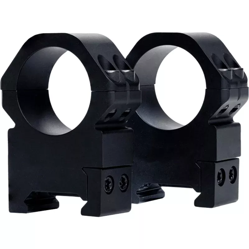 Weaver Precision Rings Matte Black 30mm Medium