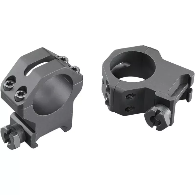 Weaver Tactical 4-Hole Picatinny Ring 1-Inch X-High Matte Black with Clamshell Pack