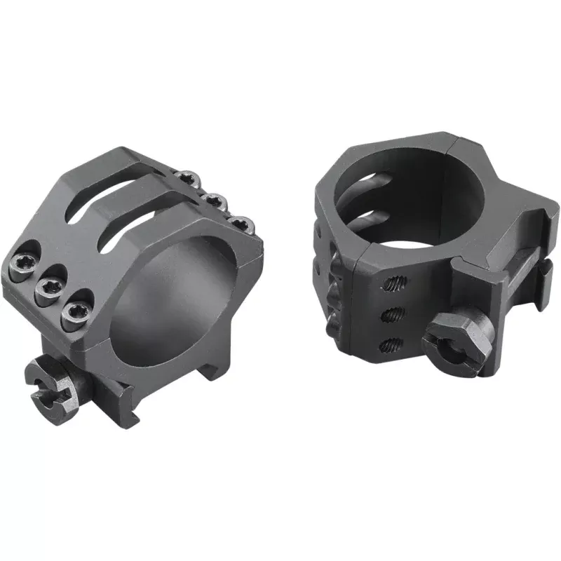 Weaver Tactical 6-Hole Picatinny Ring Mount for 30mm Scopes – Low Profile Matte Black