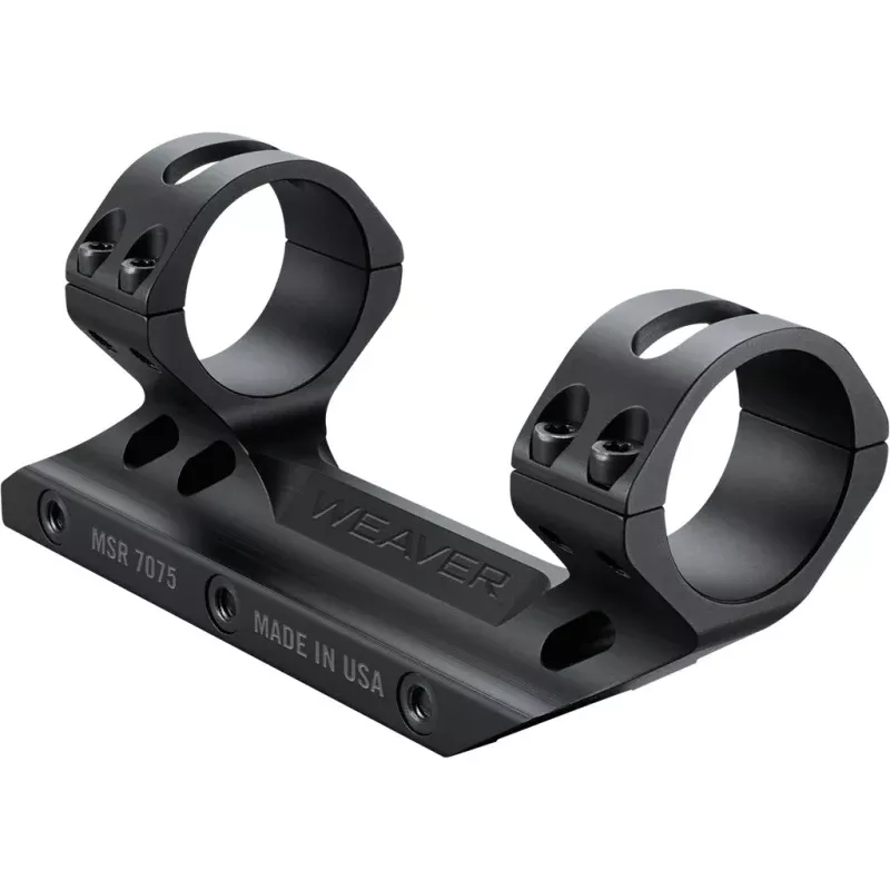 Weaver Tactical Picatinny MSR Mount 30mm Matte Black for Precision Rifles