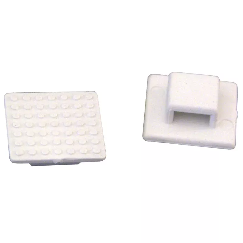 Weld Mount AT-3 Small White Nylon Wire Tie Mount – Qty. 50