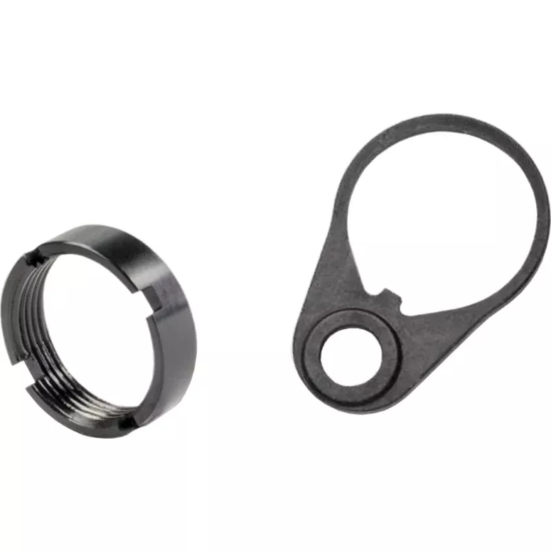 White Label Armory AR15 End Plate Kit QD Steel and Castle Nut