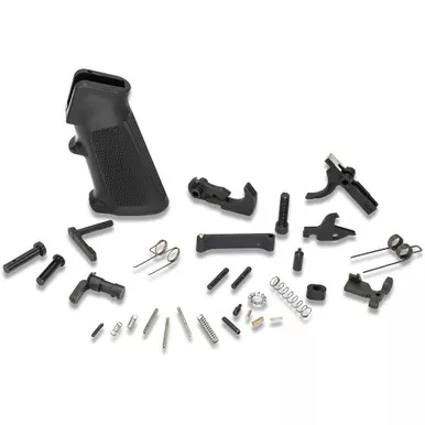 White Label Armory WLA-LOW-1013-01 AR15 Lower Parts Kit, Black